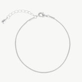 Italian Style Snake Silver Chain Bracelet