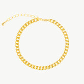 Large Cuban Chain Gold Bracelet